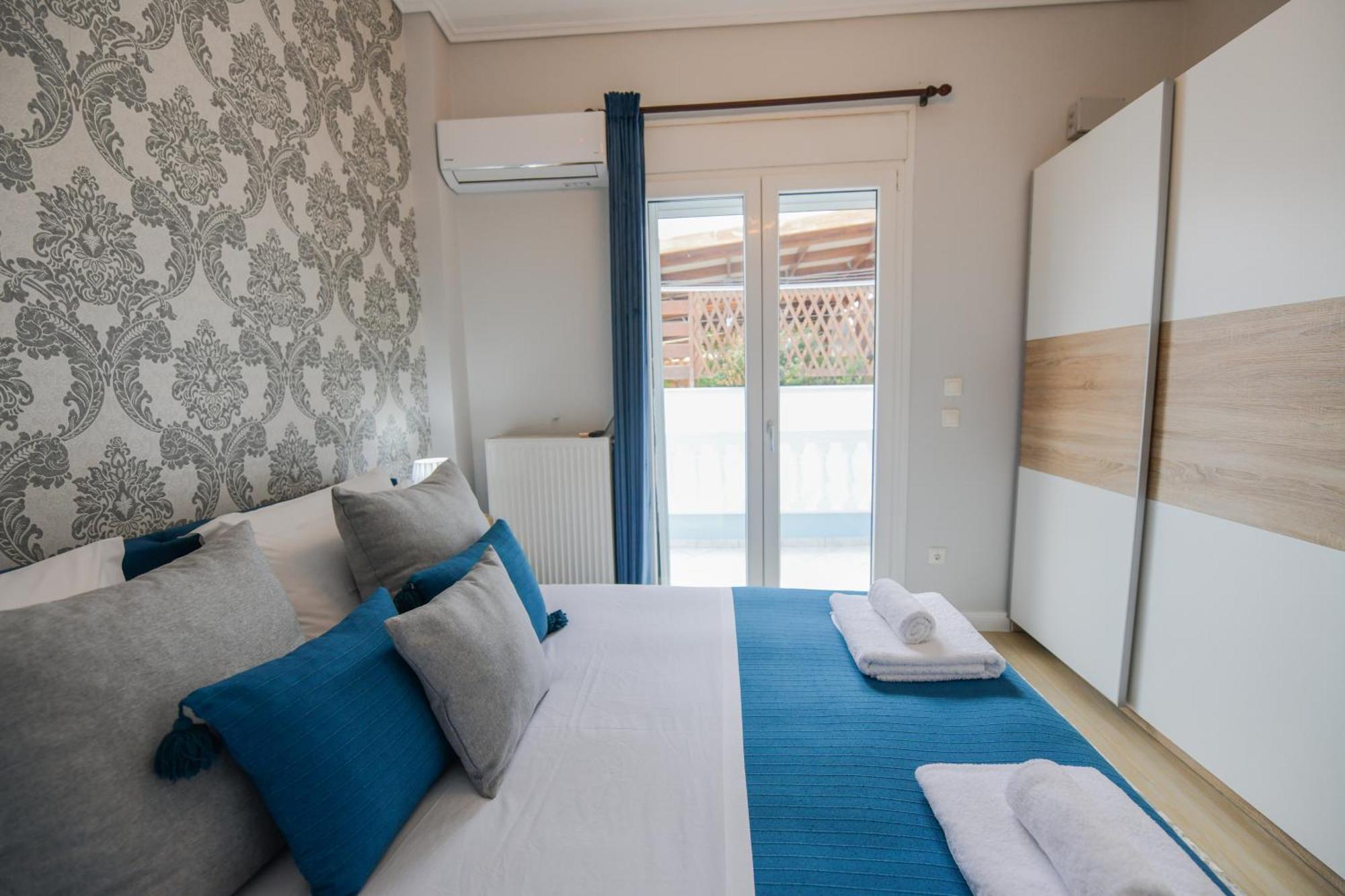 Beach Blue Villa Corinth Exterior photo